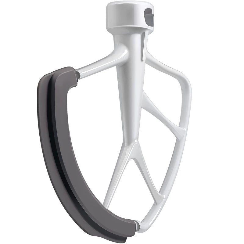 KITCHPOWER 6 Quart Flex Edge Beater for KitchenAid Bowl-Lift Stand Mixers, Paddle Attachment Mixer Accessory - Image 1